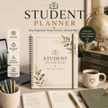 Premium Student Planner | 20-Page Printable PDF | Academic Planner | Digital Download | Study Organizer