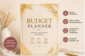 Premium Budget Planner | Printable PDF | Digital Finance Planner | Goodnotes & Notability Compatible